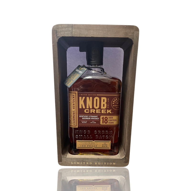 Knob Creek Small Batch Limited Edition 18 Year Old Straight Bourbon Whiskey 750ml