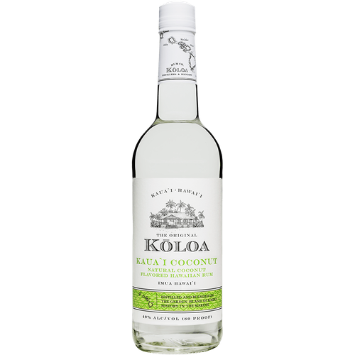 Koloa Kaua'I Coconut Hawaiian Rum Cocktail 750ml