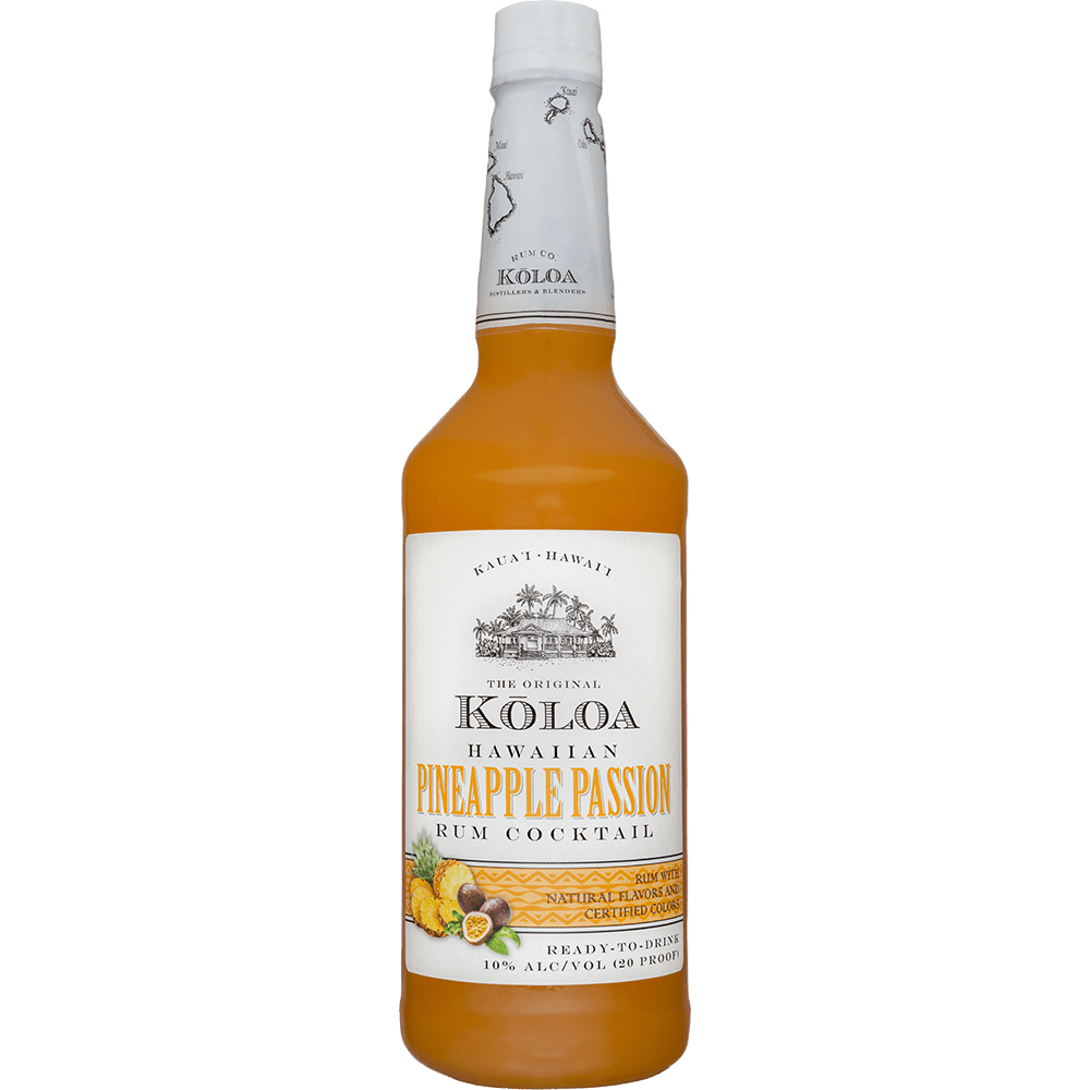 Koloa Kaua'i Pineapple Passion Rum Cocktail 1Lt