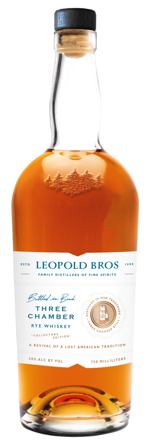 Leopold Bros Three Chamber Rye Whiskey 750ml