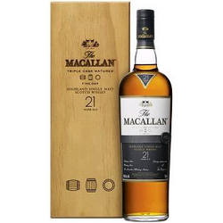 Macallan Fine Oak Triple Cask Matured 21 Year Old Single Malt Scotch Whisky 750ml