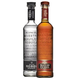 Maestro Dobel Anejo and Diamante Reposado San Diego Barrel Boys Barrel Select Tequila Bundle 750ml 2-Pack