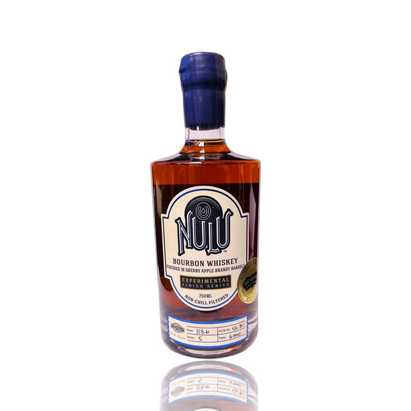 Nulu Private Barrel Experimental Finish Series Sherry Apple Brandy Barrels Fisnished Bourbon Whiskey 750ml
