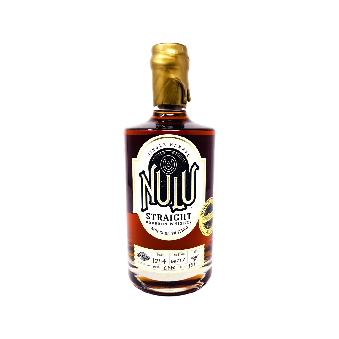 Nulu Single Barrel 5 Year Old Straight Bourbon Whiskey 750ml