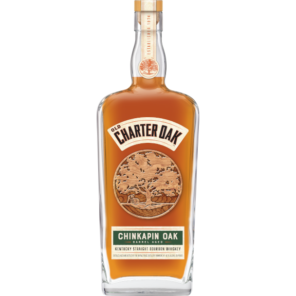 Old Charter Oak Chinkapin Oak Barrel Aged Kentucky Straight Bourbon Whiskey 750ml