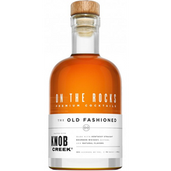 On The Rocks Premium Cocktails Old Fashioned Crafted With Knob Creek Bourbon 375ml