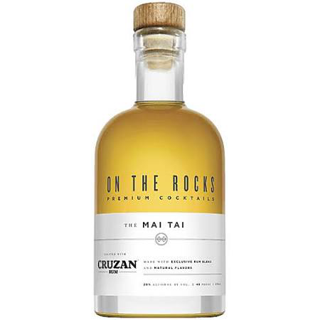 On The Rocks Premium Cocktails The Mai Tai With Cruzan Rum 375ml