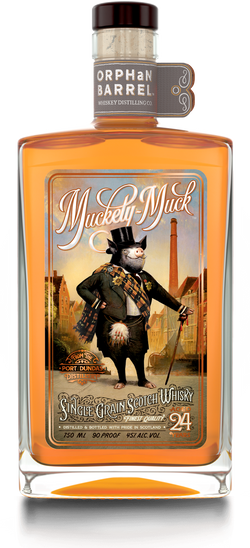 Orphan Barrel Muckety Muck 24 Year Old Single Grain Scotch Whisky 750ml