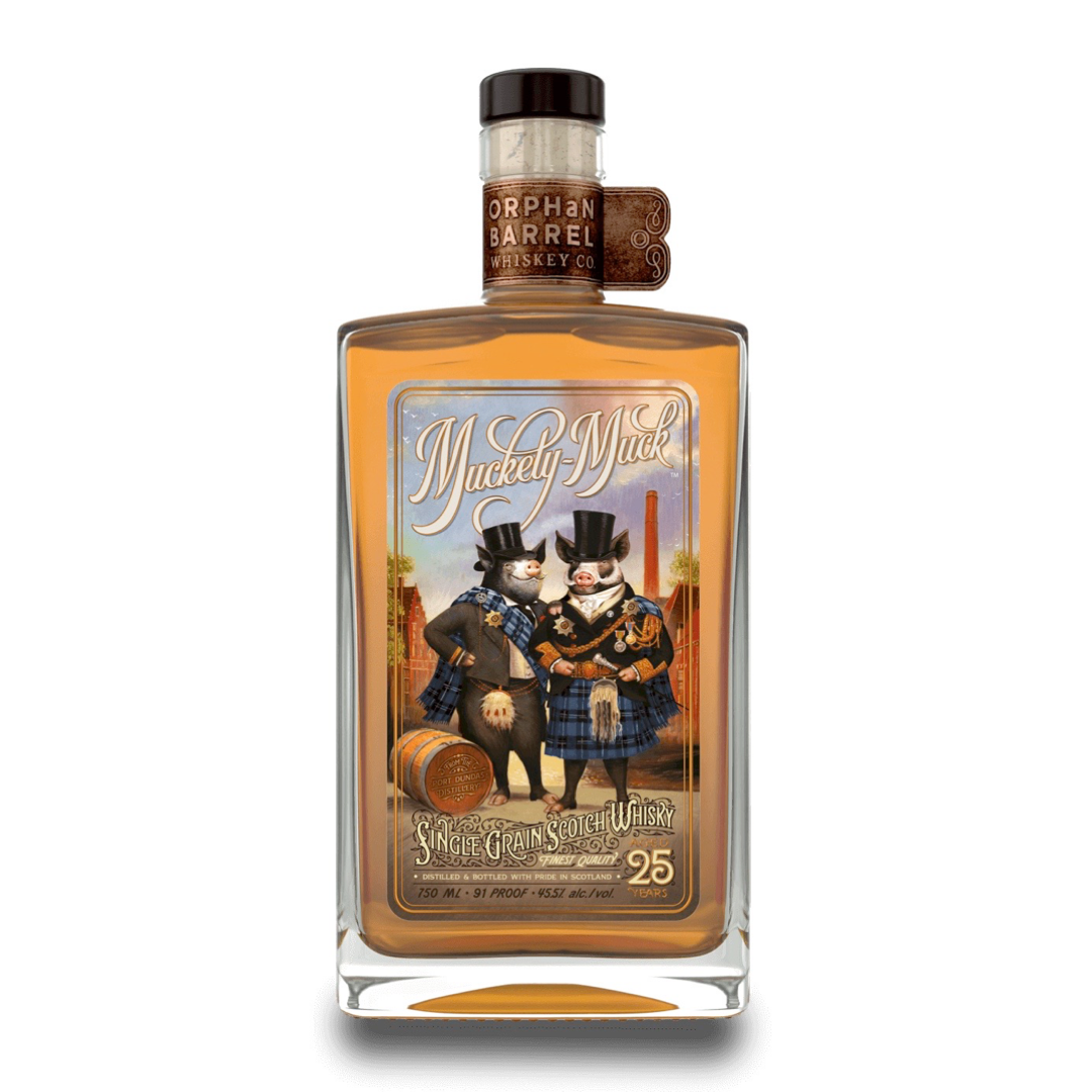 Orphan Barrel Muckety Muck 25 Year Old Single Grain Scotch Whisky 750ml