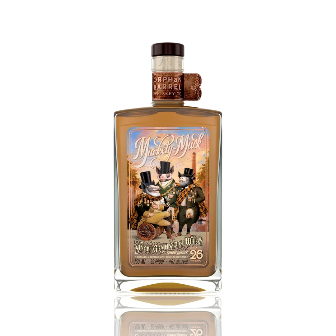 Orphan Barrel Muckety Muck 26 Year Old Single Grain Scotch Whisky 750ml