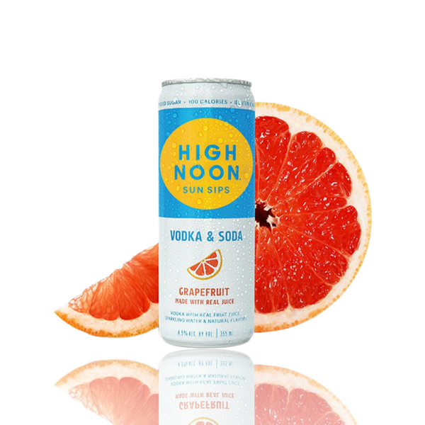 High Noon Vodka & Soda Grapefruit (4 Pack Cans)