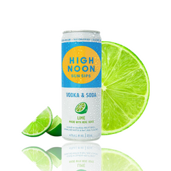 High Noon Vodka & Soda Lime (4 Pack Cans)
