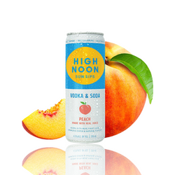 High Noon Vodka & Soda Peach (4 Pack Cans)