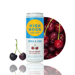 High Noon Vodka & Soda Black Cherry (4 Pack Cans)