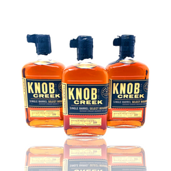 Knob Creek Single Barrel Select Bourbon 'Selected By Fred Noe IV For SDBB #1, #2, and #3 Bundle