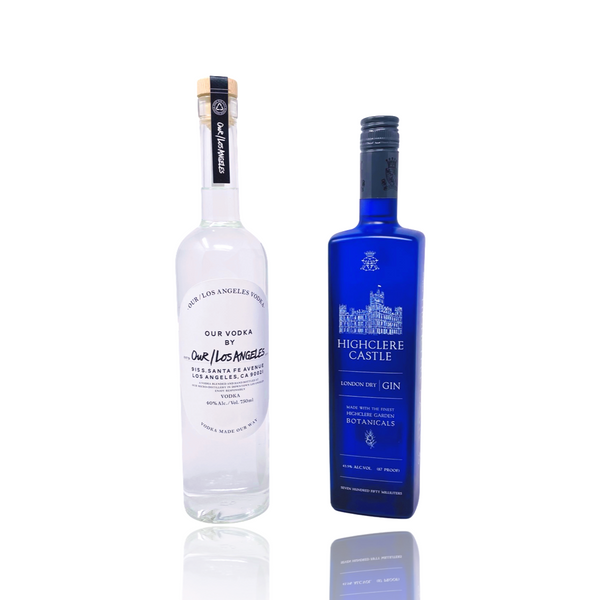 Highclere Gin & Our Los Angeles Vodka Combo