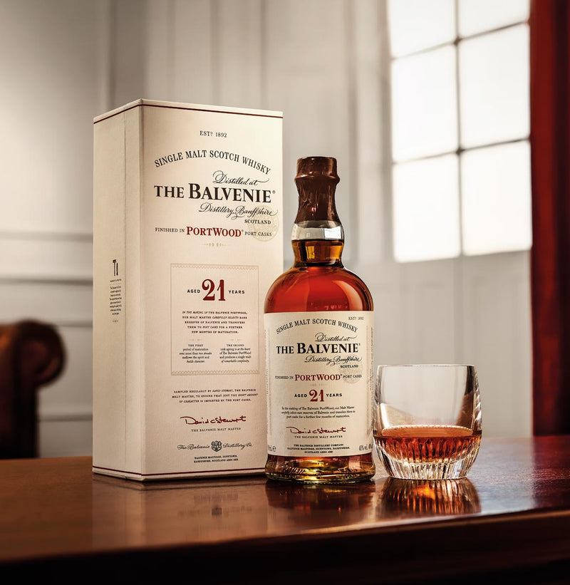 The Balvenie  21 Yrs Finished In Portwood