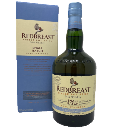 Redbreast Small Batch Cask Strength Single Pot Still Irish Whiskey 750ml