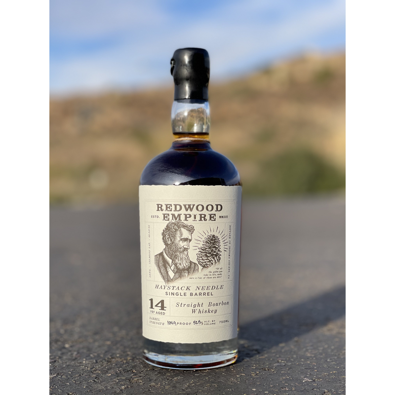 Redwood Empire Haystack Needle 14 Year Old Single Barrel San Diego Barrel Boys Straight Bourbon Whiskey 750ml