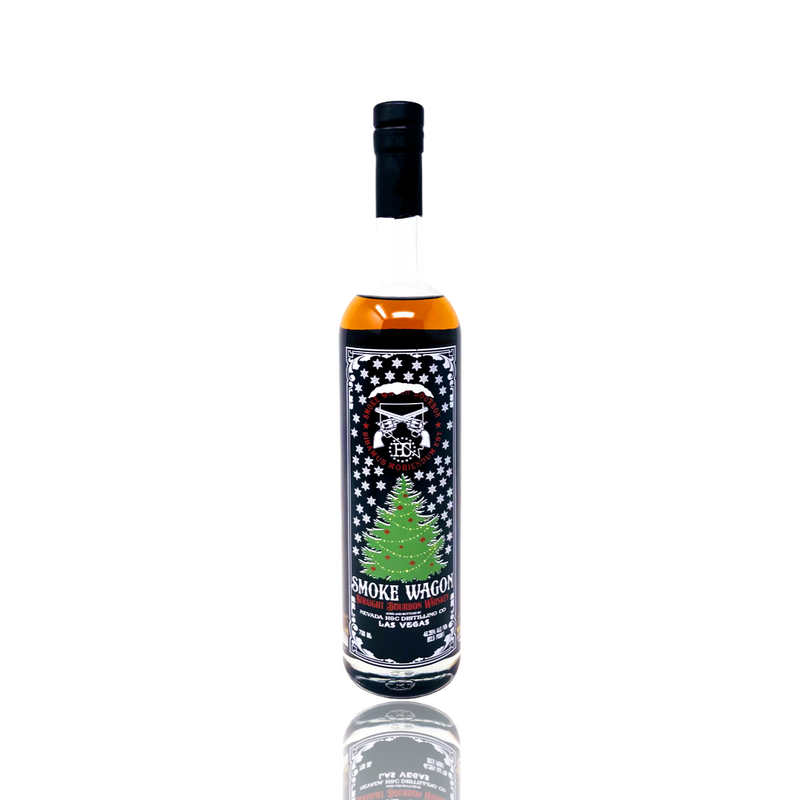 Smoke Wagon Christmas Edition Straight Bourbon Whiskey 750ml