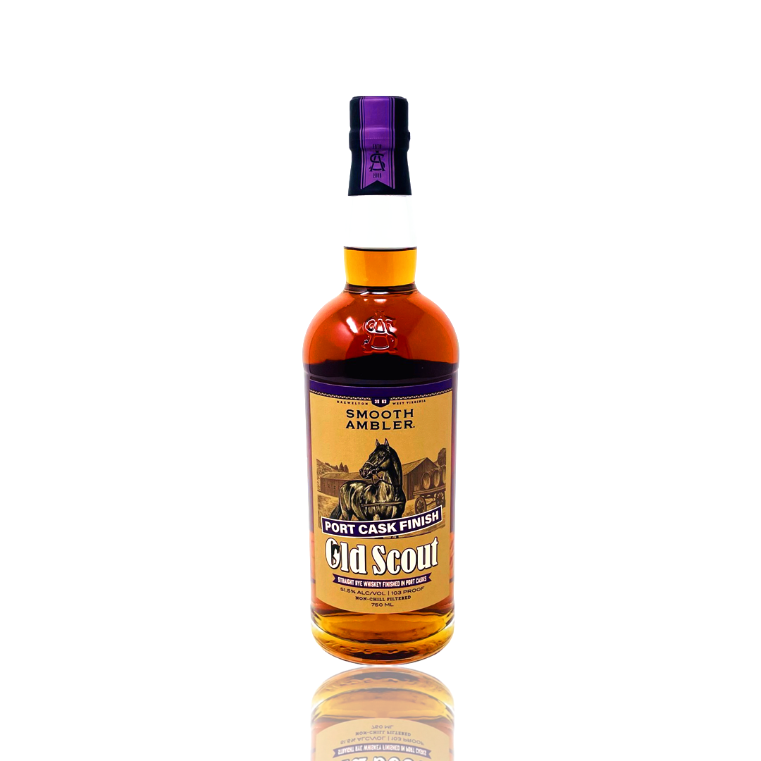 Smooth Ambler Old Scout Port Cask Finish Batch 3 Straight Rye Whiskey 750ml
