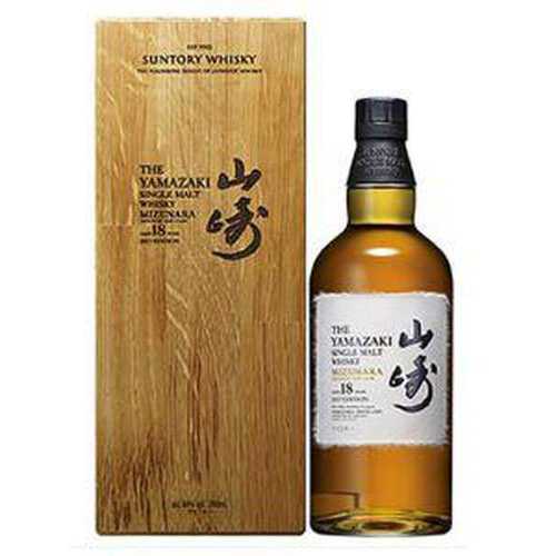 Yamazaki 18Yr Mizunara Single Malt Japanese Whisky
