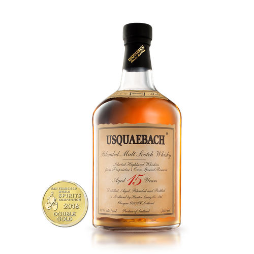 Usquaebach 15 Year Old Blended Malt Scotch Whisky 750ml