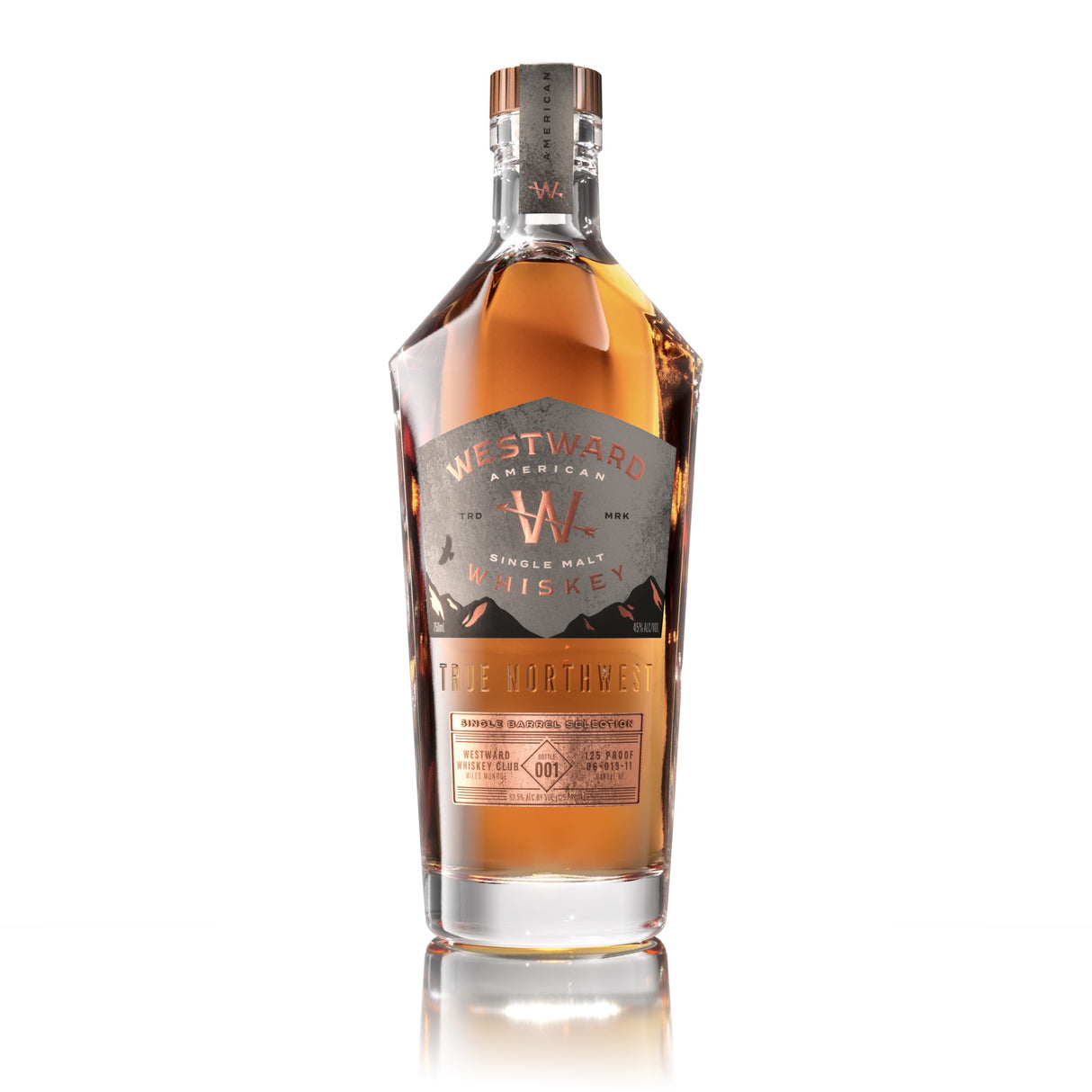 Westward Oregon Stout Cask American Single Malt Whiskey 750ml