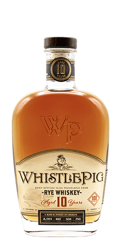 WhistlePig 10 Year Old Straight Rye Whiskey 750ml
