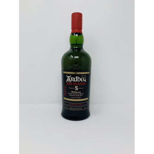 Ardbeg Wee Beastie 5 Year Old Single Malt Scotch Whisky 750ml