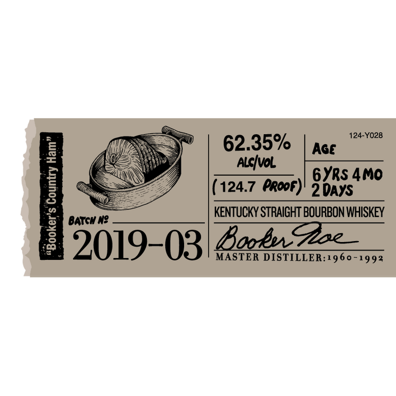 Booker's Bourbon Batch 2019-03 'Country Ham'
