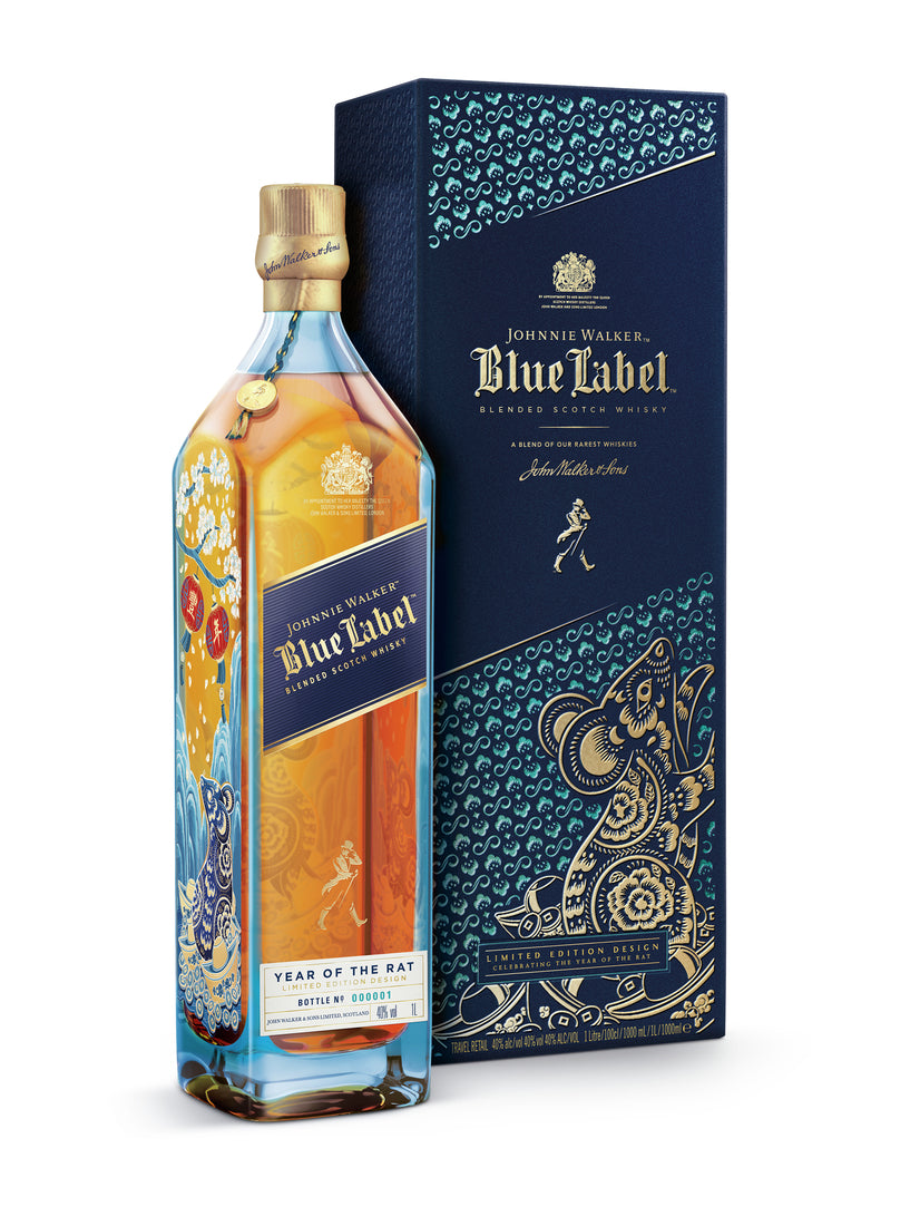 Johnnie Walker Blue Label Limited Edition Year of the Rat Blended Scotch Whisky 750ml