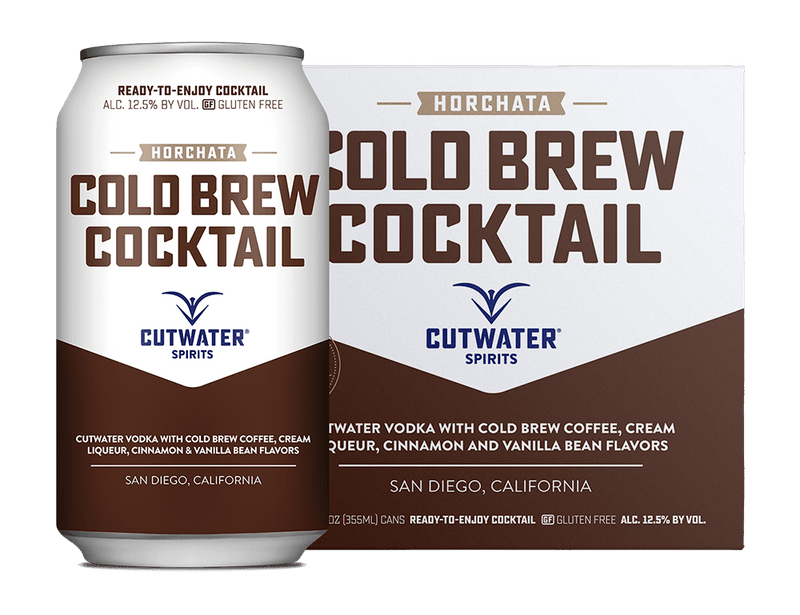 Cutwater Horchata Cold Brew Cocktail (4 Pack Cans)