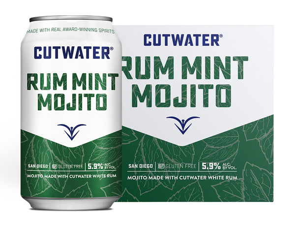 Cutwater Rum Mint Mojito (4 Pack Cans)