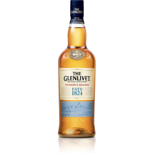 Glenlivet 1824 Founder's Reserve Single Malt Scotch Whisky - VS