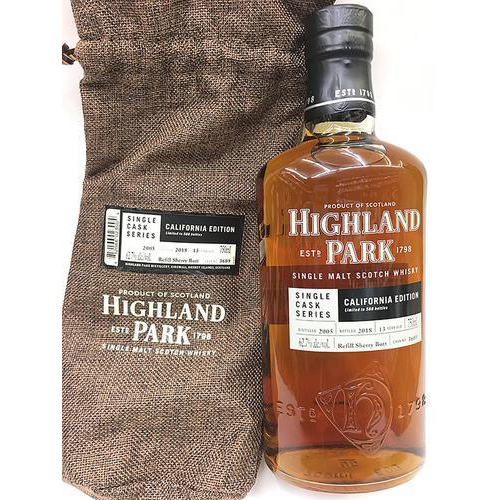 Highland Park Single Cask California Edition 13Yr Old Scotch