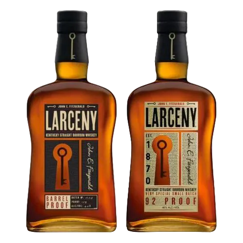 Larceny Barrel Proof & Larceny Bourbon Whiskey Bundle 750ml 2-Pack