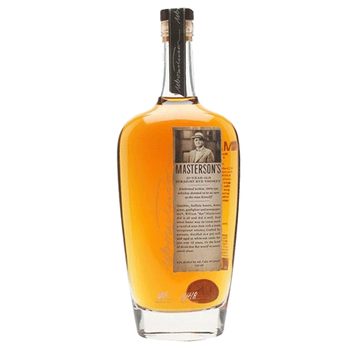 Masterson's 10 Year Old Straight Rye Whisky