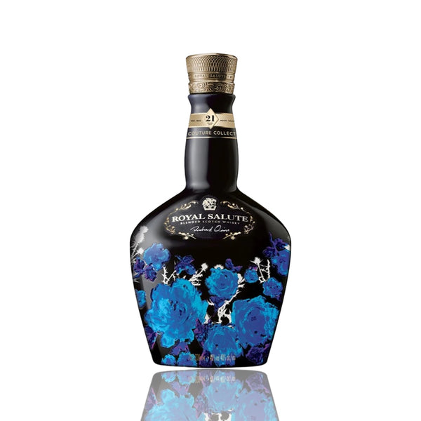 Royal Salute Couture Collection Richard Quinn Black Edition 21 Year Old Blended Scotch Whisky 750ml