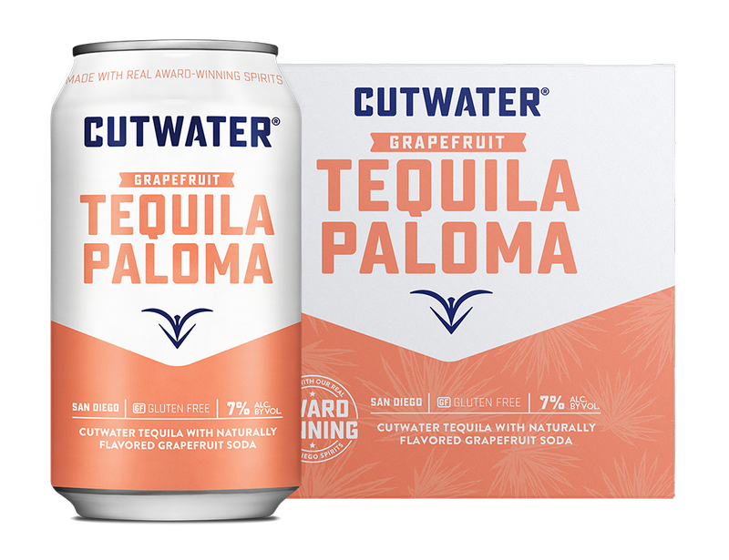 Cutwater Grapefruit Tequila Paloma (4 Pack Cans)