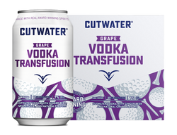 Cutwater Grape Vodka Transfusion (4 Pack Cans)