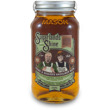 Sugarlands Shine Mark & Digger’S Hazelnut Rum Moonshine 750Ml