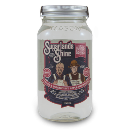 Sugarlands Shine Mark & Digger’S Rye Apple Moonshine 750Ml