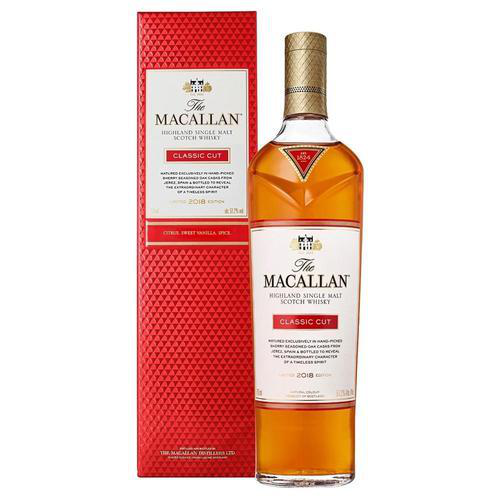 2018 The Macallan Limited Edition Classic Cut Single Malt Scotch Whisky